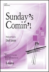 Sunday's Comin' SATB choral sheet music cover